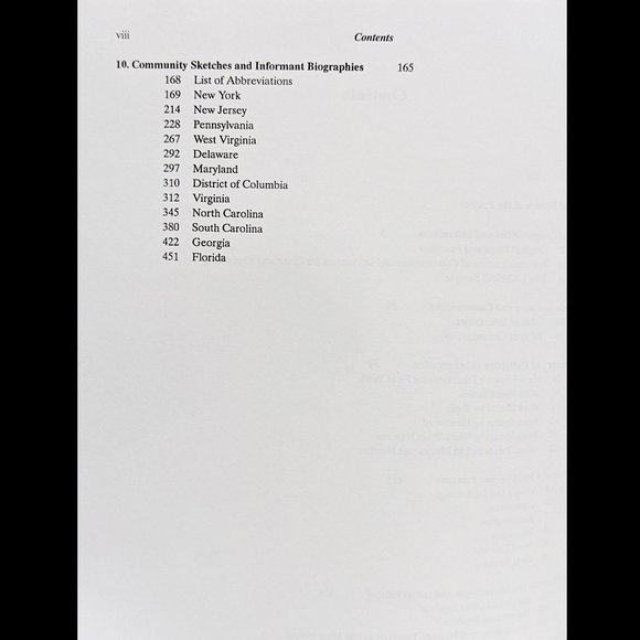 Handbook Linguistic Atlas of the Appalachian Middle & South Atlantic States 1994 - Picture 7 of 9